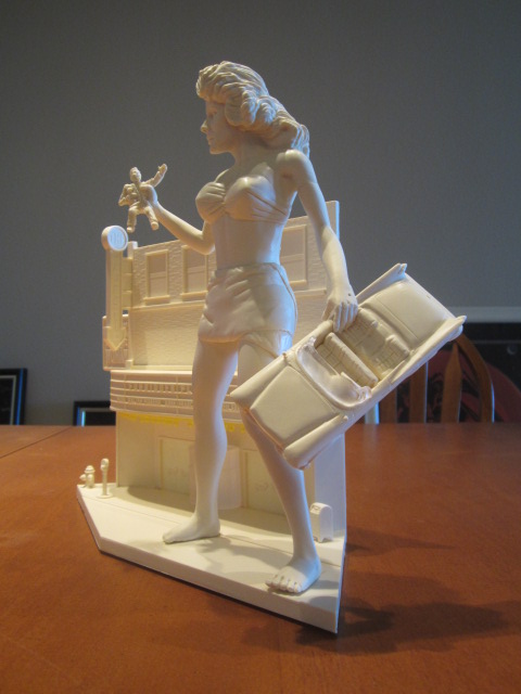 Attack Of The 50 Foot Woman Model Kit #1 Theater Diorama Version SPECIAL ORDER - Click Image to Close