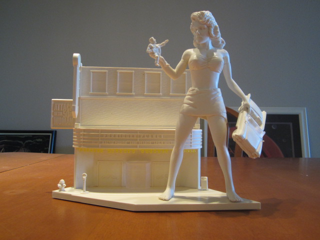 Attack Of The 50 Foot Woman Model Kit #1 Theater Diorama Version SPECIAL ORDER - Click Image to Close