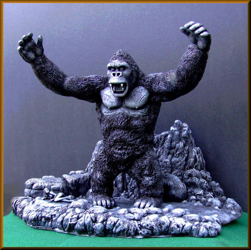 King Kong On Skull Island Resin Assembly Model Kit - Click Image to Close