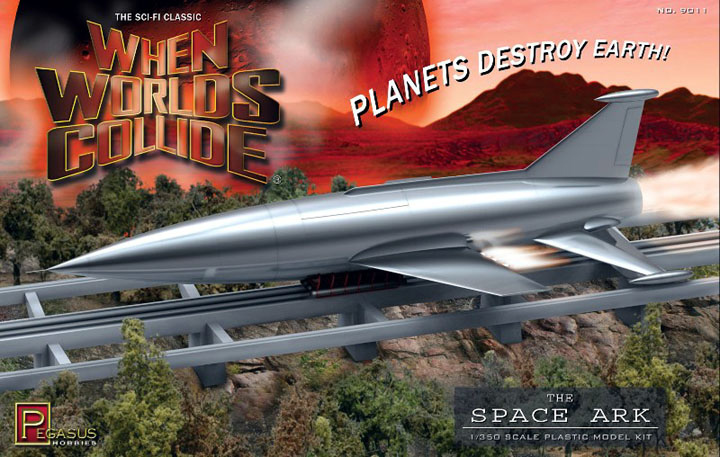 When Worlds Collide Space Ark Plastic Model Kit 1/350 Scale - Click Image to Close