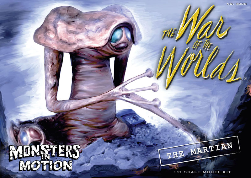 War Of The Worlds 1953 Martian Figure 1/8 Scale Model Kit - Click Image to Close