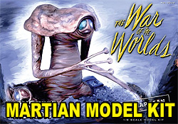 War Of The Worlds 1953 Martian Figure 1/8 Scale Model Kit - Click Image to Close