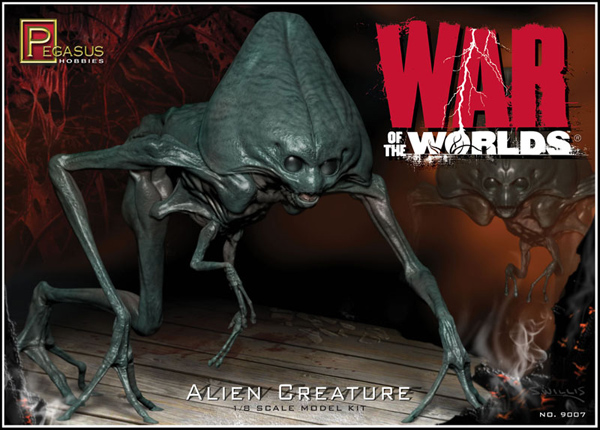 War Of The Worlds 2005 Alien Model Kit Tom Cruise Film - Click Image to Close