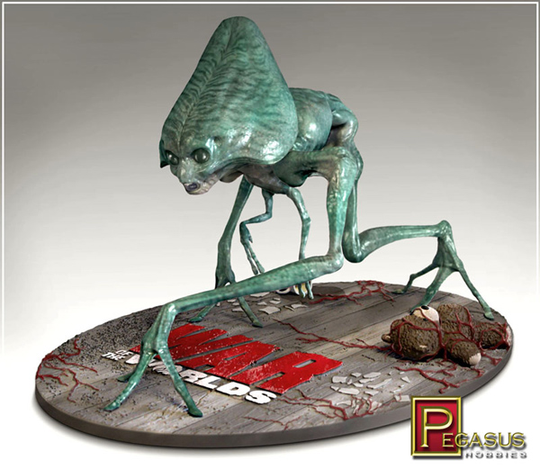 War Of The Worlds 2005 Alien Model Kit Tom Cruise Film - Click Image to Close