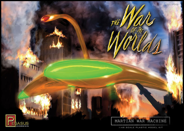 War Of The Worlds Martian War Machine 1/48 Plastic Model kit - Click Image to Close